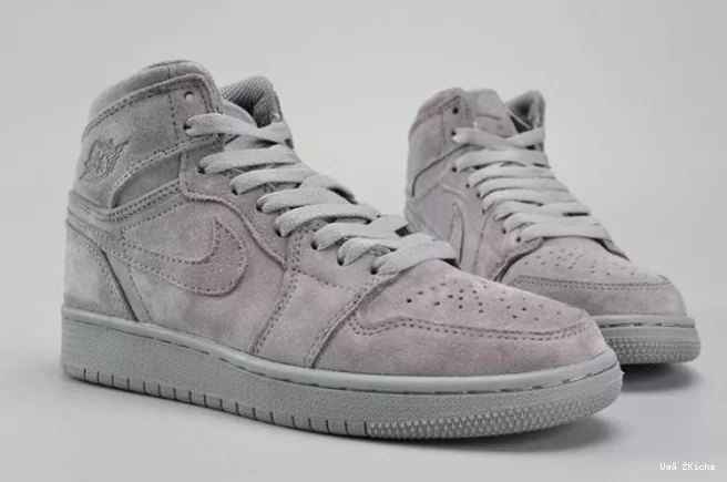 AIR RETRO JORDAN 305 HIGH (GS) BG womens grey 1 wolf 705300-031 EyeCatching 0627